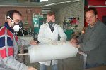 Absaugvlies (Bleeder aus Polyester) fr berflssiges Epoxy