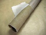 Das Abreissgewebe muss weg / The peel ply comes off