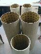 Wieder aufs richtige Mass geschnittene Rohre / Tubes cut back to the right dimensions