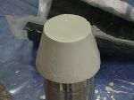 Tailcone form / master for the SRB tail fairing