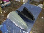 Motorverschalung entformt / First motor fairing finished