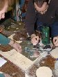 Eine neue Grundplatte entsteht / Cutting a new base plate