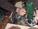 Mit der Oberfrse kein Problem / With this machine no problem