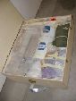 Box filled with parachutes
