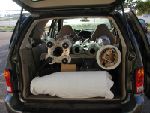 Loading the car