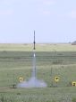 A fast Blue Thunder 2 stage rocket
