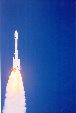 Ariane in flight