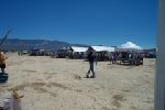 The vendors line