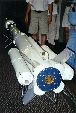 Locating the CG on a 150lb rocket !