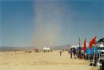 A little dust devil