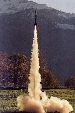 Photo rocket liftoff
