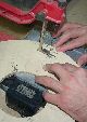 Aussparung fr Alu-Verstrebung / Cutting hole for reinforcement