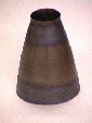 Scale Dse nach einem Testlauf / Scale nose cone after one test burn