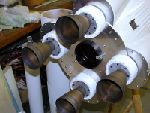 Dsenattrappen, M-Motor / Nozzles, M motor